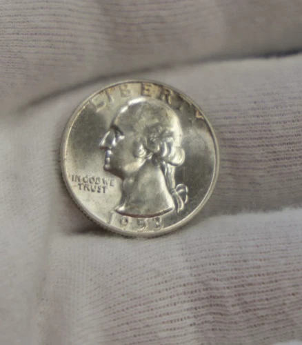 1953 US Washington Quarter 25c Unc