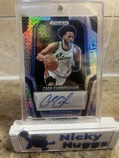 2024-25  Prizm Black Cade Cunningham #SIG-CAD Mojo Auto 25/25 Bookend Pistons