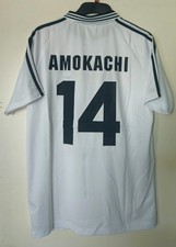 Beikta 1996/1997 Iconic Football Shirt Amokachi 14 Size L