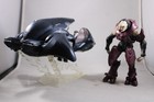 Halo -  Elite Officer - Ghost Covenant Vehicle Set Action Figure -  w Stand