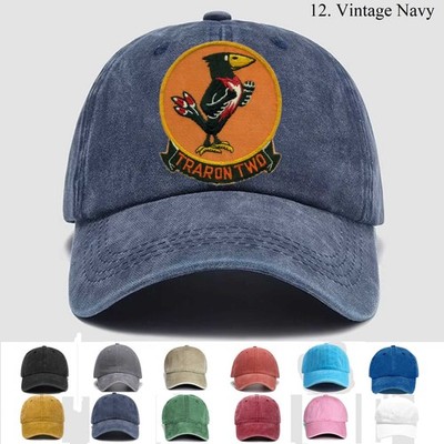 Customized Embroidered Hat Usn Training Squadron 2 Vt-2, Trucker Hat, Gift Idea