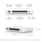 New ListingUbiquiti UniFi Device Bridge Switch UDB-Switch WiFi 7 8-Port PoE+ NEW Ships Now