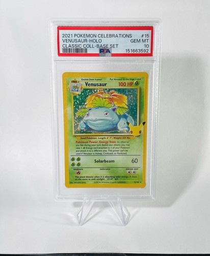 Venusaur graded PSA 10 for sale on eBay