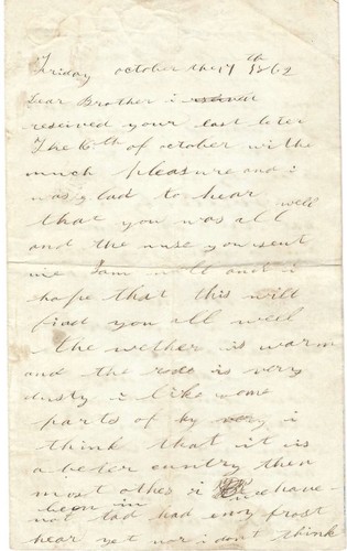 Michigan Colonel References Battle Of Perryville; A Man Is A Fool To Enlist
