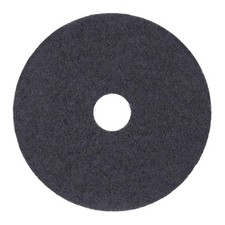 5 Pack 17 Inch Black Stripping Floor Pads, Buffer Pad Refill, Heavy Duty