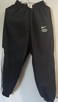 Nike Track Pants Noir Blanc Football Woman Taille M Neuf avec Étiquette/ - Photo 1/4