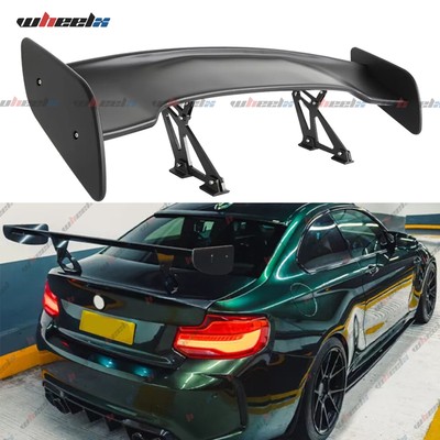 57'' Matte Black Rear Trunk Spoiler GT PRO Wing For BMW F22 F80 F82 M2 M3 M4