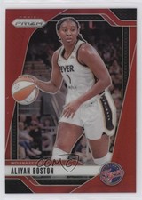 2024 Panini Prizm WNBA Red Prizm 125/299 Aliyah Boston #3 s3g