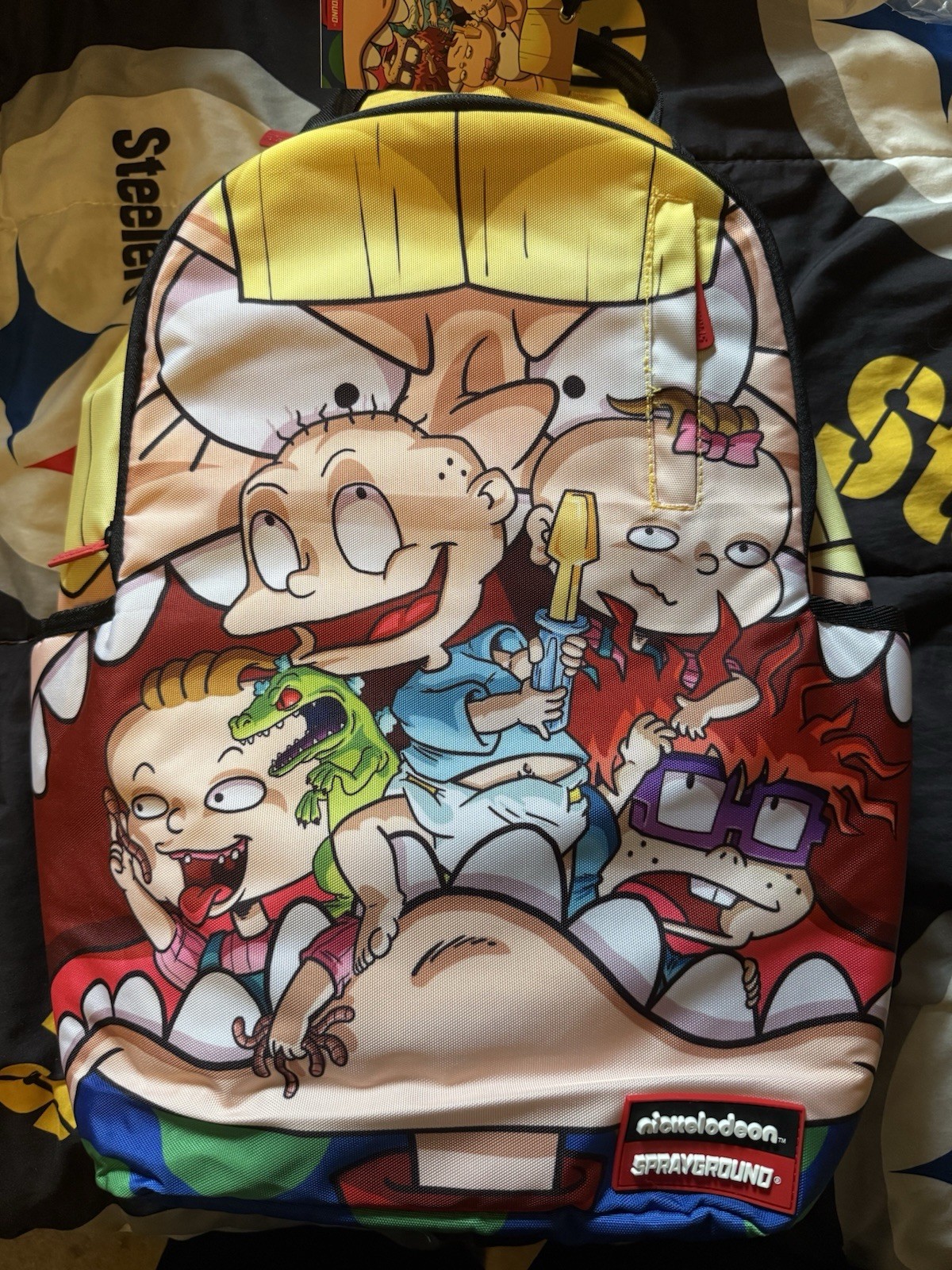 Sprayground Rugrats Angelica Shark Backpack Brand New With Tag Rare Sold Out