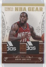 2010-11 Playoff National Treasures NBA Gear Materials 3/3 Damion James Patch e1e