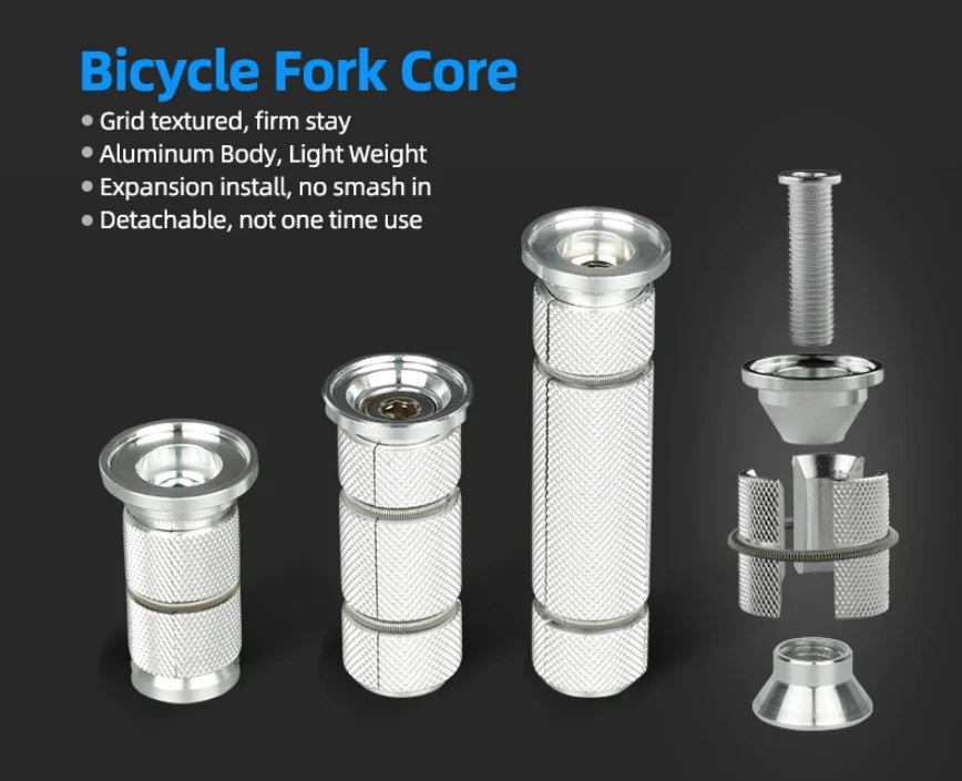 Bicycle Compression Plug Steerer Headset Expansion Bolt 1-1/18  road gravel mtb - Image 2 of 4