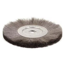 Weiler Crimped Wire Wheel Wire Brush, Arbor, 12" 93004 Weiler 93004 012382012991