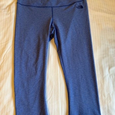 The North Face Blue Leggings Stretchy Form-Fitting Design