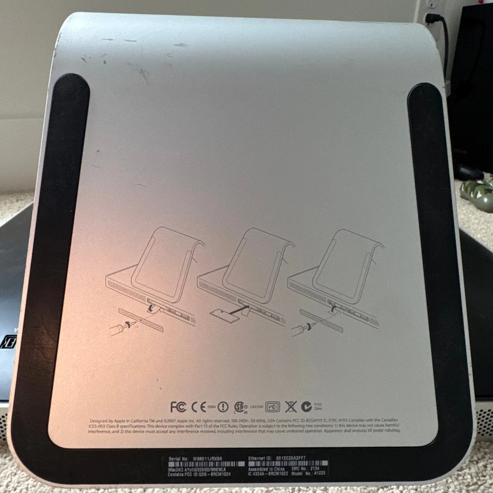 Apple iMac - Aluminum Model 2007 - Image 2 of 4