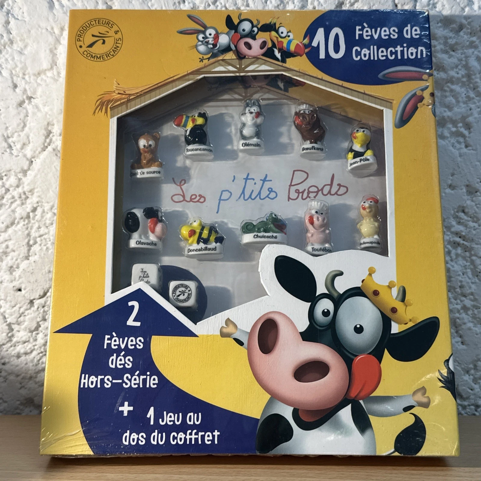 Coffret Collection 12 Fèves En Porcelaine Les P’tits Prods Intermarché