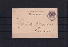 AW402) Aus Aufl&ouml;sung Spezialsammlung: Dt. Reich Beleg Stempel Hamburg Zollverein