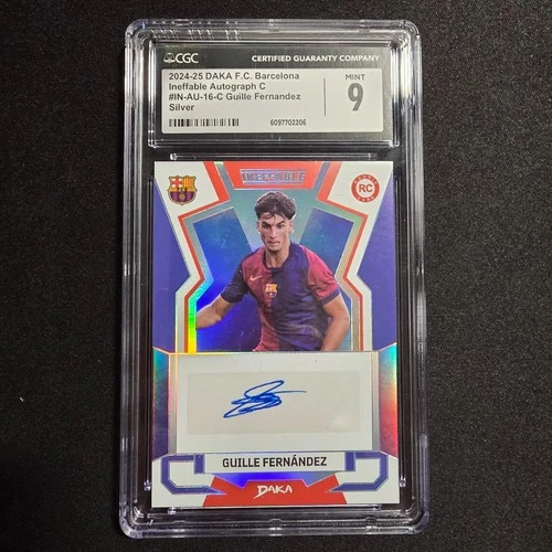 2025 DAKA ONE & TWO INEFFABLE GUILLE FERNÃNDEZ SOCCER FC BARCELONA AUTO /55
