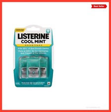 Breath Freshener Strips Cool Mint 288 Count Pack of 4 Kills Bad Breath Germs
