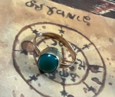WEALTH RICHNESS POWERFUL MAGIC STONE RING 9100 SPELLS LOTTERY WEALT SUCCESS
