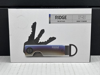#ad The Ridge Burnt Titanium Key Case New amp; Unopened The Keycase Hard To Find 🔥 $49.71