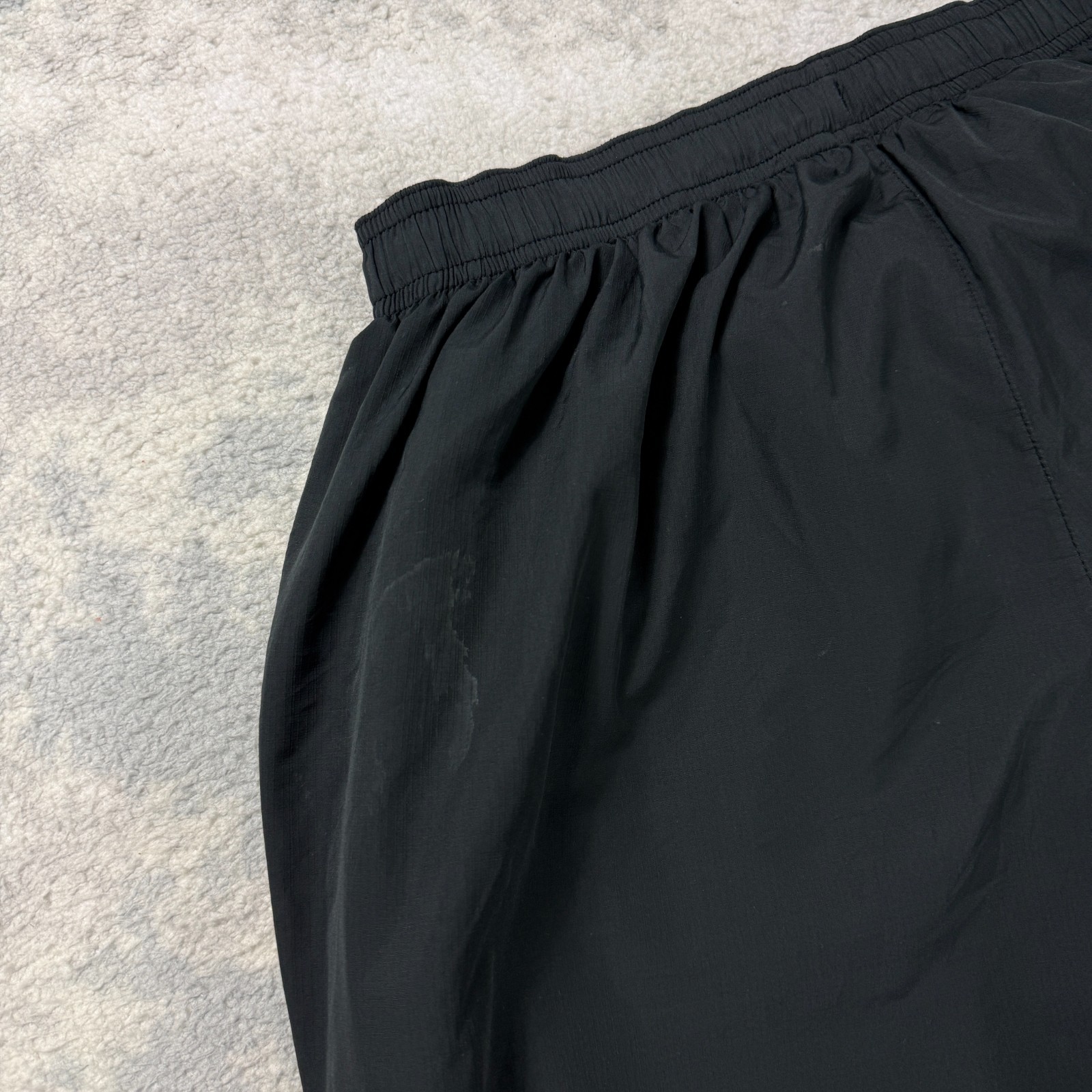 Vintage Nike 2000's Y2K Black Shell Baggy Oversized Size XL Tracksuit Bottoms image 6