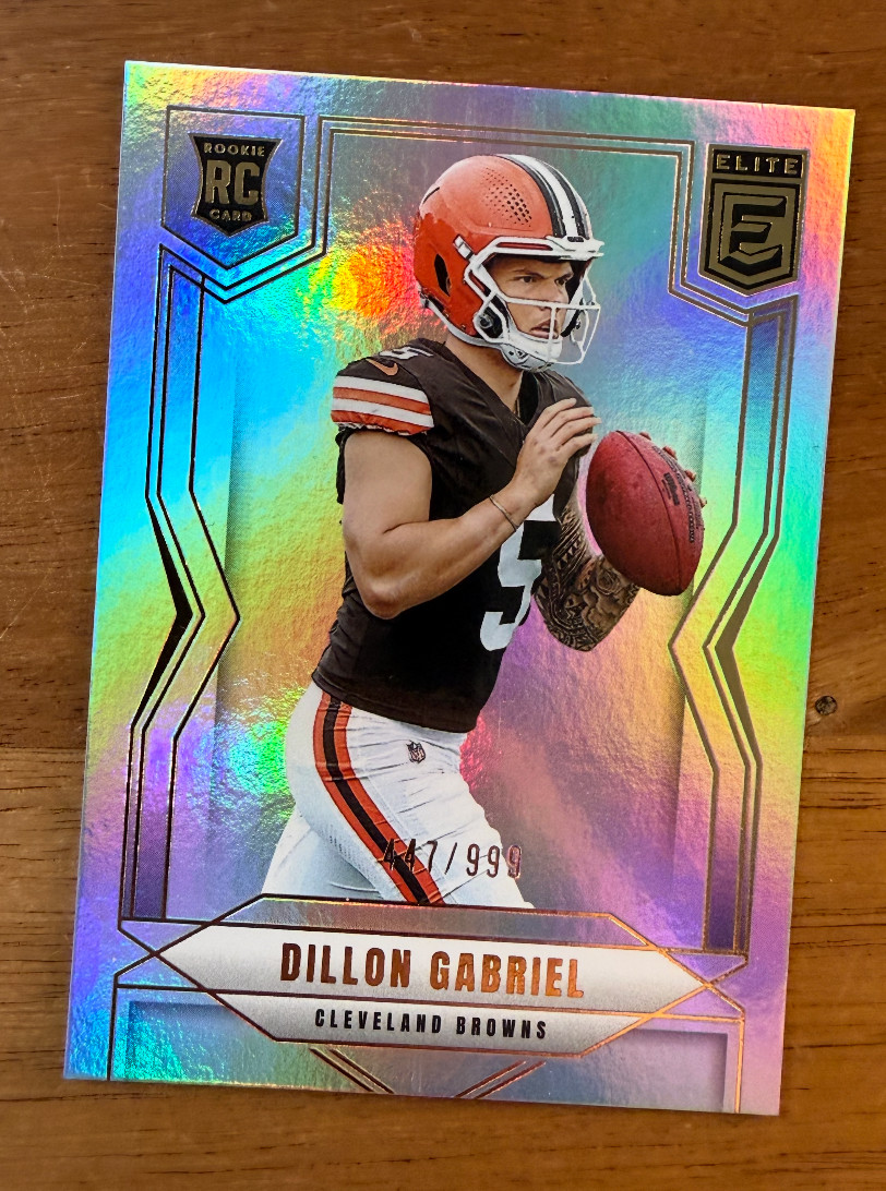 2025  Donruss Elite Rookies /999 Dillon Gabriel RC #151 Browns