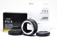  Unused  Nikon FTZ II Mount Adapter, caps, Boxed From JAPAN 367