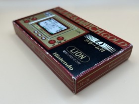 Nintendo Game & Watch LION LN-08 Gold Series NMIB 1981 Near Mint In Box