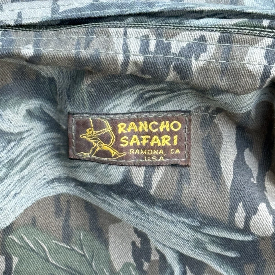 Vintage Rancho Safari Cat Quiver Arrow Backpack Camo Made in the USA - Image 3 of 4