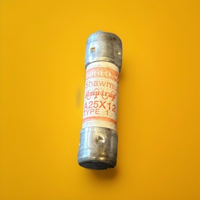  (AN) ***QTY 5*** SHAWMUT A25X12-1 12A 250V Fuse ***FREE SHIPPING***