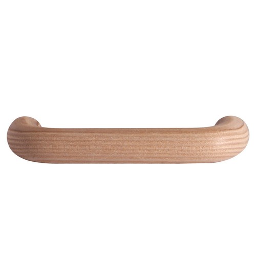 Asa De Madera De Fresno Asa De Puerta BA 96 MM Asa De Cocina Natural - Imagen 5 de 6