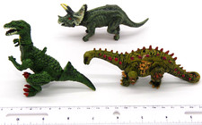 Lot of 3 Dinosaur Minifigure Dino Figure Toy Figurine Jurassic