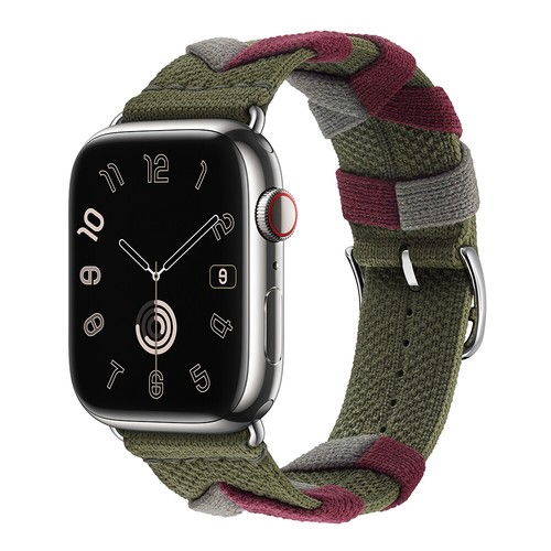 Single Tour Nylon Band Strap for Apple Watch 10 9 8 7 6 SE Ultra 2 42/45/46/49mm - Picture 11 of 13