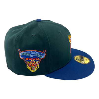 New Era Detroit Tigers 2000 Side Patch Green/Blue UV 59FIFTY