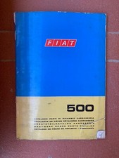Catalogo originale ricambi carrozzeria FIAT 500, 4° Edizione