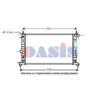 KüHler WasserküHler MotorküHler Passend FüR Opel Vectra B J96 2.2I 16V 31 38