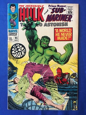 Tales to Astonish #95 FN (6.0) MARVEL ( Vol 1 1967) Hulk Sub-Mariner