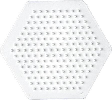 Hama: Creativ Hama 223 TR Ironing Beads Size P. Hexagon Transparant -