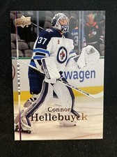 22-23 UD Extended Series Hockey Tribute T-73 Connor Hellebuyck