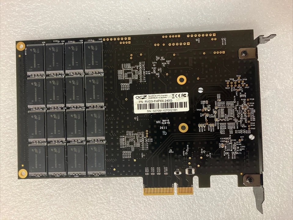OCZ RVD3-FHPX4-240G RevoDrive 240GB PCI-E Add-in Card Solid State Drive SSD ~ - Image 3 of 4