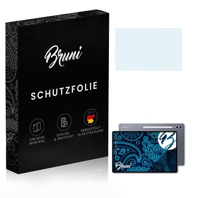 Bruni 2x Folie für Samsung Galaxy Tab S10 Ultra Schutzfolie Displayschutzfolie