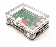 Zebra Top HAT Wood Case for Raspberry Pi 3B , 3, Pi 2 and B by C4Labs