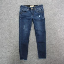 Democracy Jeans Women's 4 Blue Dark Wash Skinny Jeans