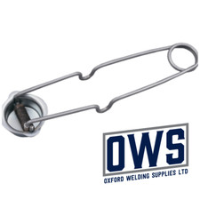 1 x Round Cup Flint Lighter Gas Welding Cutting Spark Sparker Fire Starter Flame