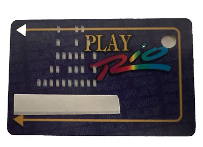 Rio Hotel & Casino Players Club Rewards Slot Card Las Vegas Nevada .