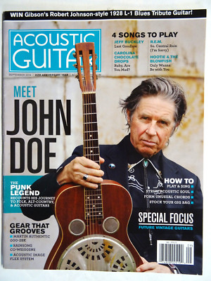 Acoustic Guitar Magazine 2014 September John Doe Martin Authentic 000-28K