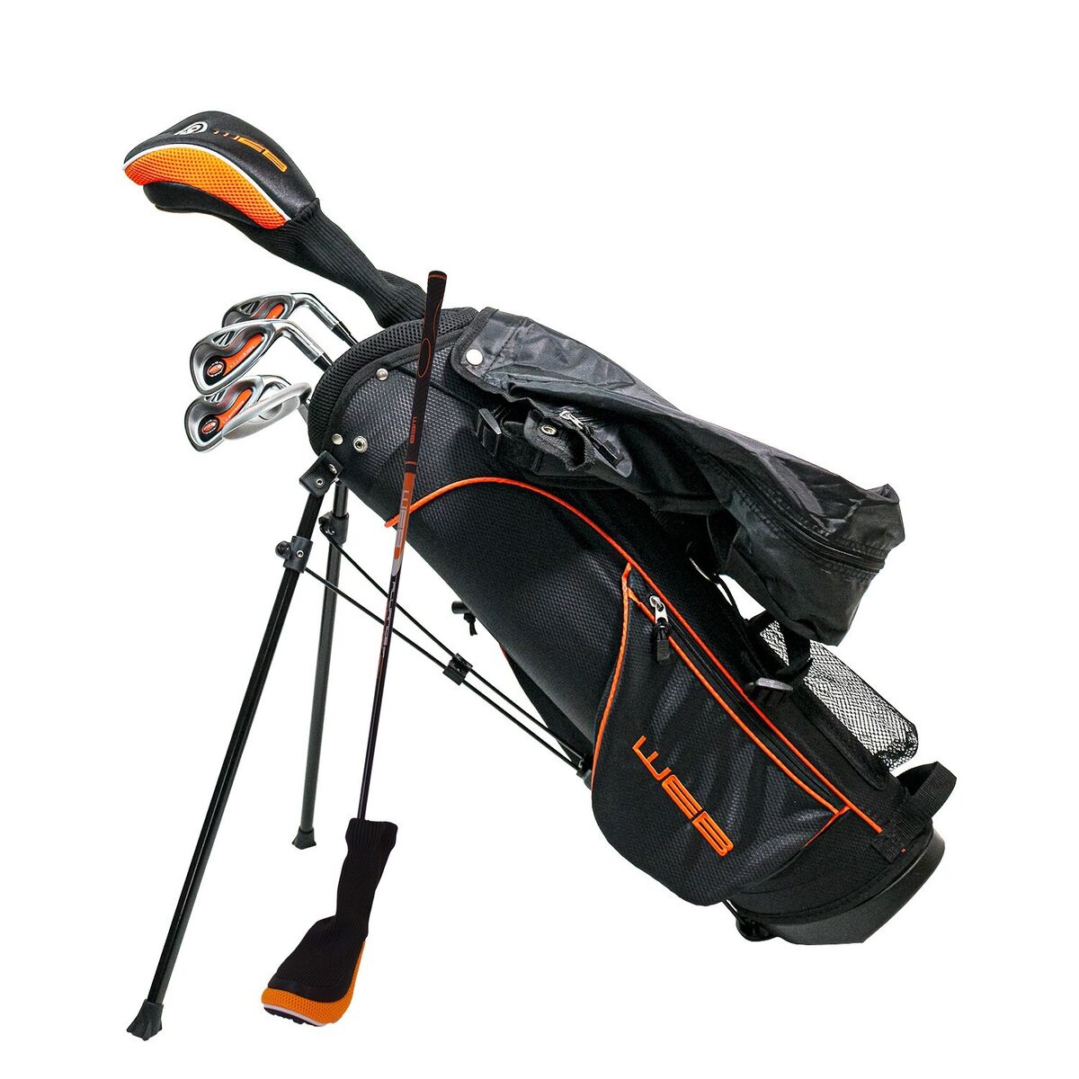 JP Lann Junior Golf Clubs Set, Kids Golf Set w/ Bonus Gifts