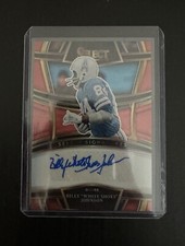 2022 Panini Select Signatures Billy White Shoes Johnson /75