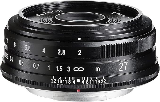 Voigtlander ULTRON ウルトロン 27mm F2 Voigtlander Standard Lens ULTRON 27mm F2 Black FUJIFILM X