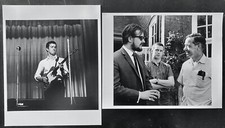 ERIC CLAPTON 1964! 2 RARE JEREMY FLETCHER 8x10 PHOTOS FROM ORIG NEGS, STAMPED